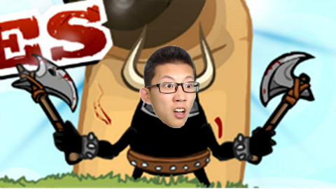 手指大战斧头兵 我变成巨人了!鲤鱼Ace解说